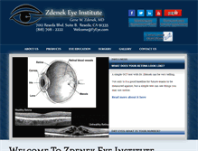 Tablet Screenshot of fyeye.com